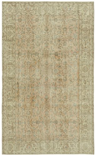 Vintage Turkish Beige Area Rug for sale at Pamono