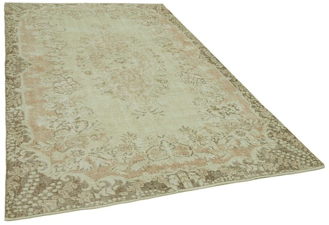 Vintage Turkish Beige Area Rug for sale at Pamono
