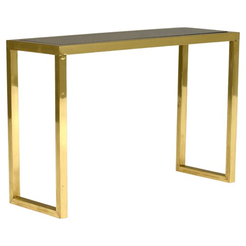 Italian Console Table In Brass And, 42 Tall Console Table