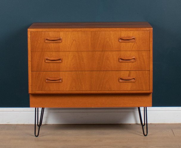 Teak Kommode auf Hairpin Legs für G Plan, 1960er bei Pamono kaufen