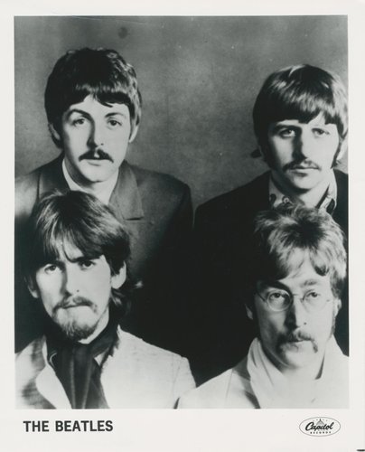 The Beatles, 1967, Black and White Photograph for sale at Pamono