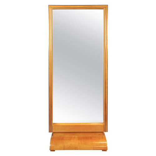 Freestanding Dressing Mirror 1930s, Vintage Free Standing Full Length Mirror