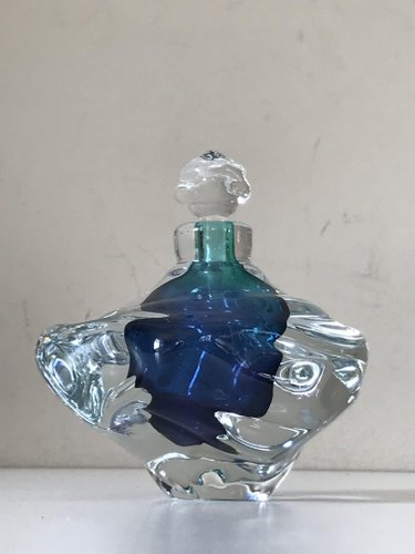 Mid century clock design perfume bottle 1