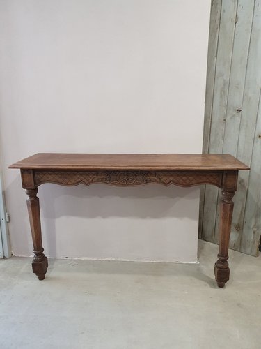 Vintage wood console deals