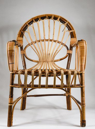 Large bamboo sale chair