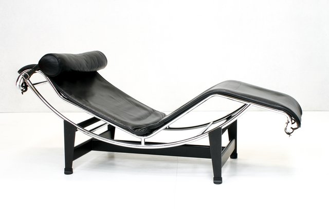 Charlotte Perriand for LeCorbusier LC4 Chaise Lounge by Cassina