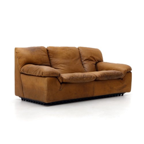 Leather Bonheur 2-Seater Sofa by Ammannati Vitelli for Brunati