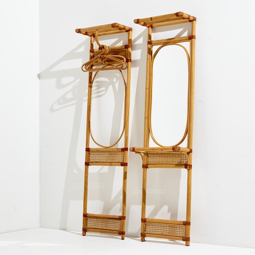 Bamboo Coat Racks, Set of 2 for sale at Pamono