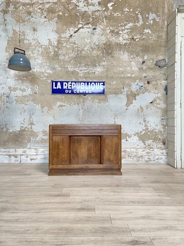 Cajonera Art Déco de roble macizo en venta en Pamono