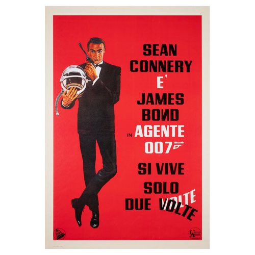 Original Italian You Only Live Twice Bond Poster 1970s For Sale At Pamono
