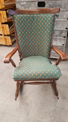 Oak glider hotsell rocking chair