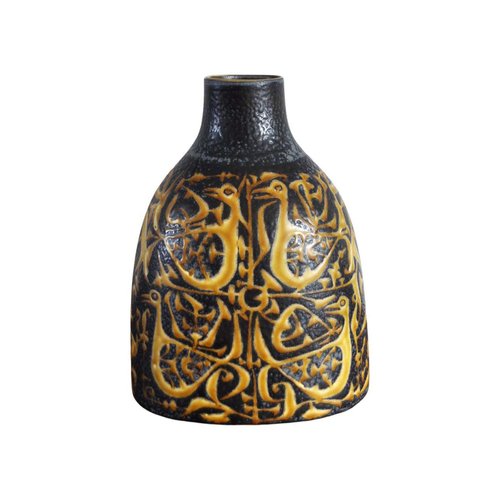 Ønske is Rullesten Faience Baca Vase by Nils Thorsson for Royal Copenhagen for sale at Pamono