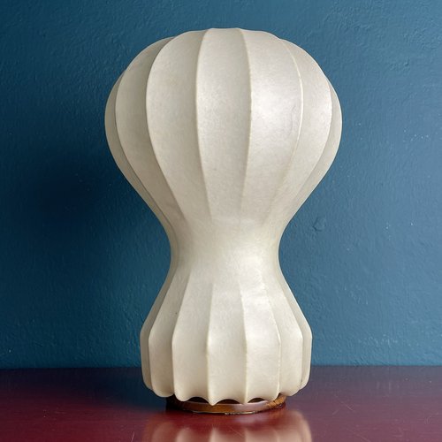 Achille Castiglioni Stehlampe, Tischlampe Noce T FLOS 1970 SAMMLER Rarität