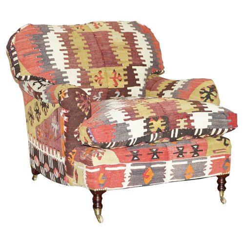Signature Standard Kilim Armchair by George Smith for sale at Pamono