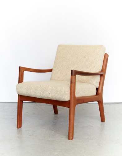 Mid-Century Senator Easy Chair by Ole Wanscher for France & Son