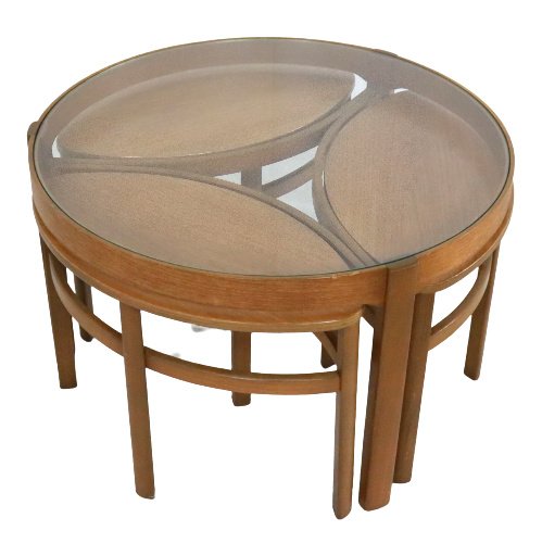 Loggerheads Trinity Coffee Nesting Tables from Nathan Set of 4