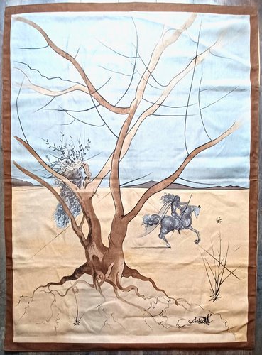 Salvador Dali, Twelve Tribes of Israel, Original Tapestry, 1983