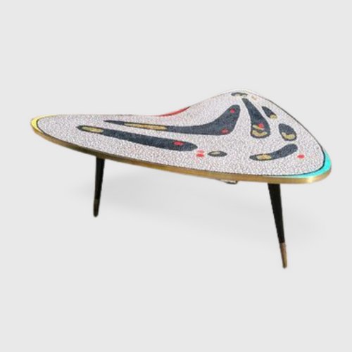 50's Berthold Müller mozaïek salontafel - Decennia Design