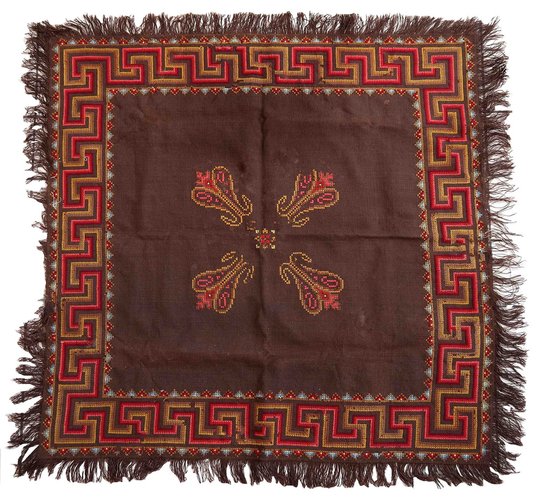 Vintage Portuguese Handmade Tapestry, 1960s for sale at Pamono