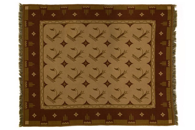 Art Deco Rug Scandinavian attributed to Greta Gahn, 1940s for sale at ...