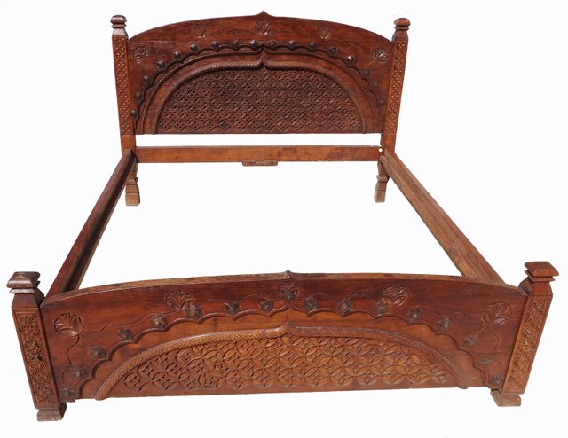 Vintage double bed frame outlet