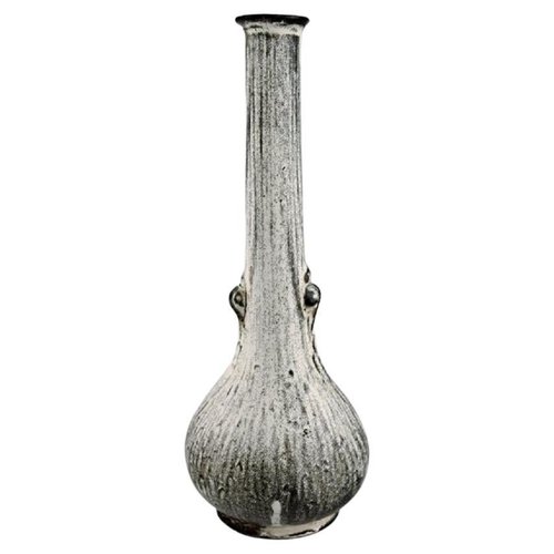 Narrow Neck Vase in Glazed Stoneware by Svend Hammershøi for Kähler, 1930s for sale at Pamono