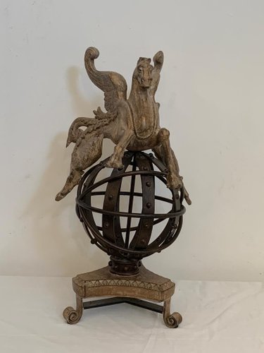 Sculpture of Pegasus on Astrolabe by Lam Lee Group Dallas for sale at ...