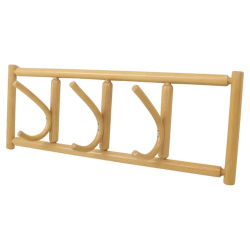 Wall Coat Hanger by Ton, Cechoslovakia, 1980s for sale at Pamono