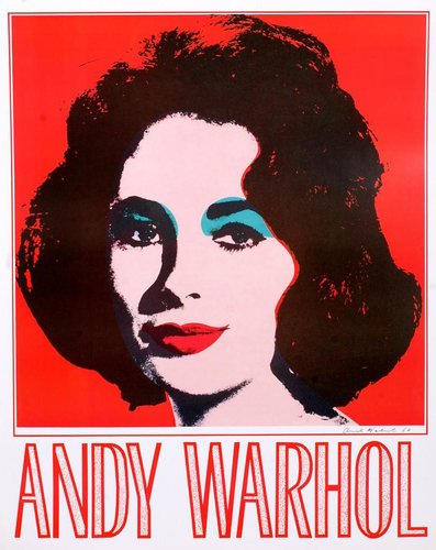 Andy Warhol, Elizabeth Taylor, 1966, Lithograph for sale at Pamono