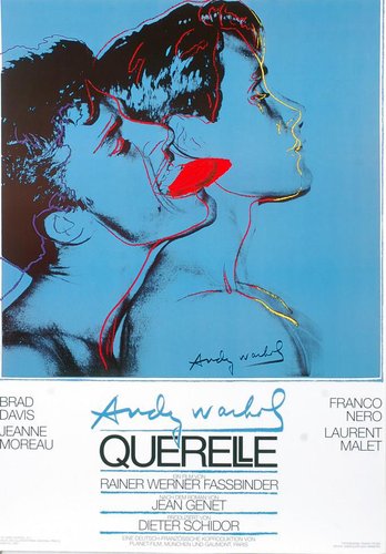 Querelle Blue アンディ ウォーホル アートポスター/Warhol Andy Warhol, Querelle Blue, 20th Century, Poster for sale at Pamono