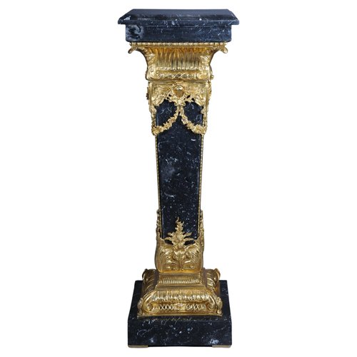 20th Century Napoleon III Style Marble Column with Bronze for sale at ...