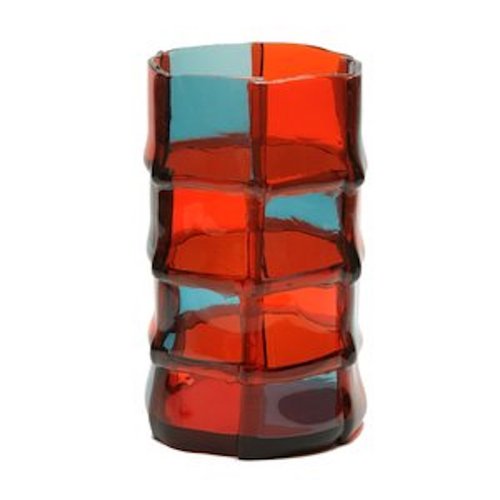 Vaso Light & Living UBATE in bambù a conchiglia crema e marrone