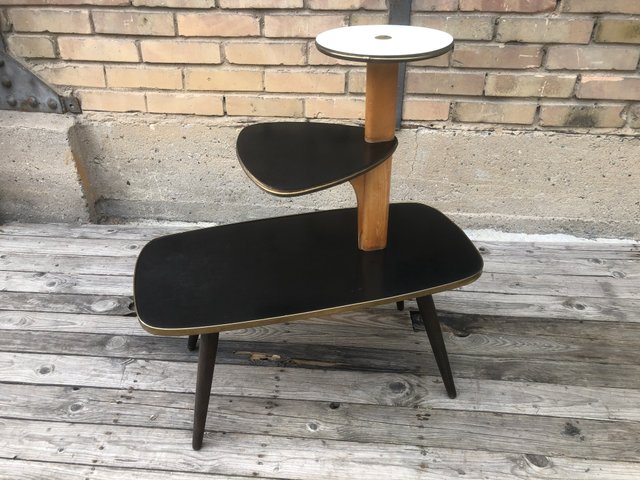 HTI Living Pflanzenständer Fahrrad-Design - Vintage Weiß Metall Deko Für Balkon & Garten