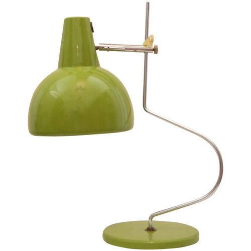 Grüne Mid-Century Tischlampe von Josef Hurka, 1960er bei Pamono kaufen