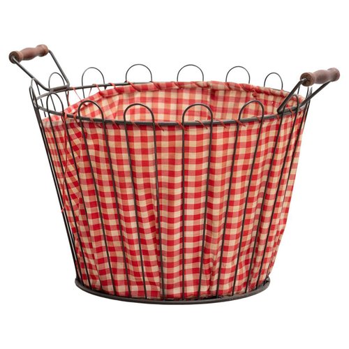Vintage Metal Basket, 1970s for sale at Pamono
