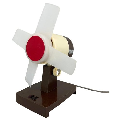 Vintage Table Fan by Rotox, Czechoslovakia, 1970s for sale at Pamono