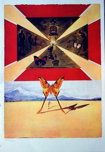 ダリ　Salvador Dali: 257 Editions Originale Original Salvador Dali Surrealist Matador Lithograph Print