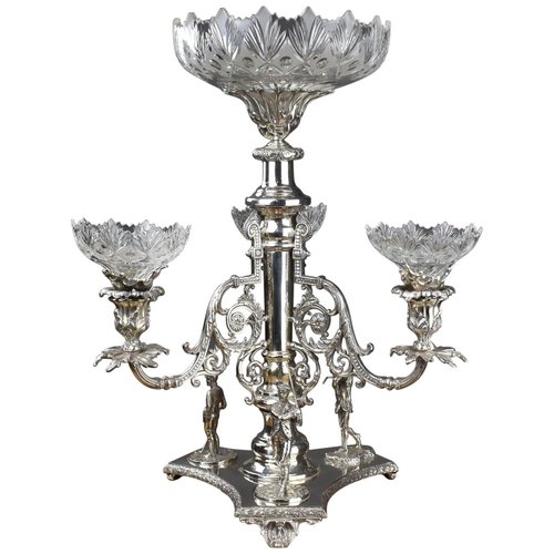 Support De Spectacle Ancien MacPherson En Argent Sterling Avec Plomb - Occasion - Couleur Medium Oil