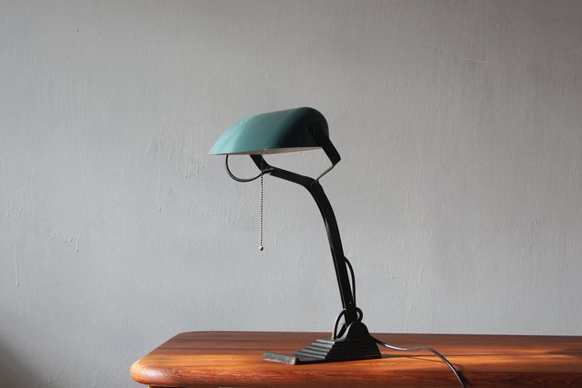 Bauhaus Horax Bankers Desk Lamp by Dr. Ing. Schneider Co 1930s