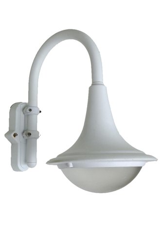 campaign fork atom Outdoor White Wall Light for sale at Pamono