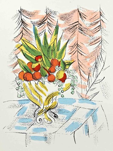 E Raoul Dufyのリトグラフ　本物保証 静物「Dessin Raoul Dufy, Still Life, 1920s, Lithograph for sale at Pamono