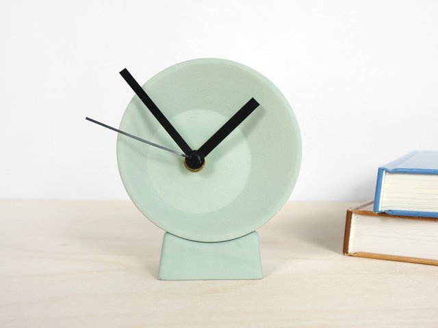 Off Center Desk Clock From Studio Lorier For Sale At Pamono