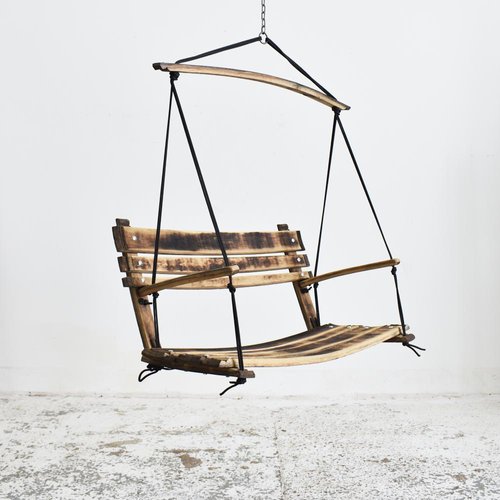 Oak Garden Swing for sale at Pamono