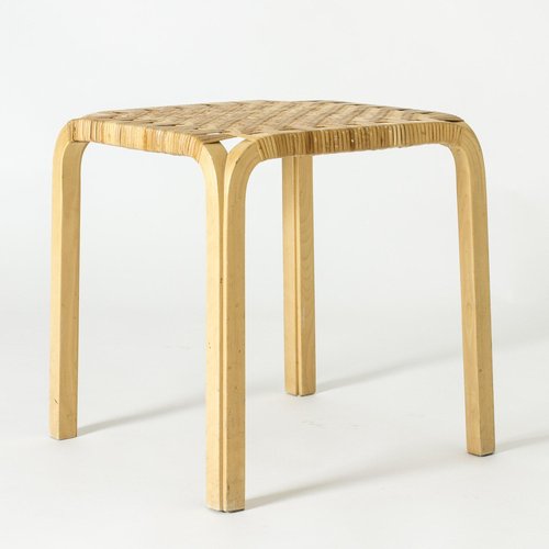 Mid-Century Y 61 Stool by Alvar Aalto from Artek, 1950s for sale