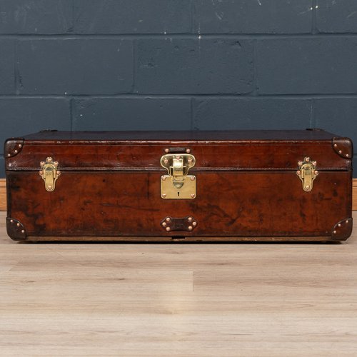 Antique Cabin Trunk from Louis Vuitton, 1910 for sale at Pamono