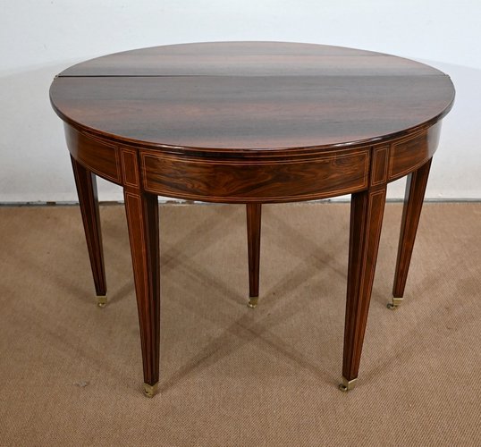 Early 20th Century HalfMoon Table for sale at Pamono