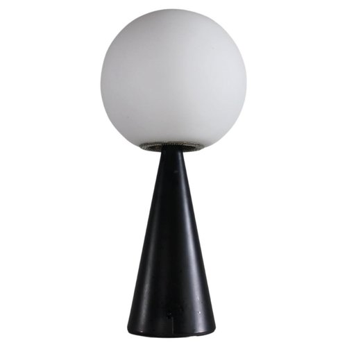 FontanaArte BILIA Mini Tischlampe Von Gio Ponti – Designklassiker In Nickel!