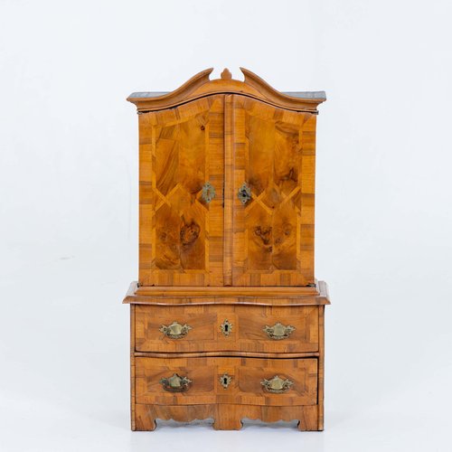 Baroque Miniature Cabinet, 1700s for sale at Pamono
