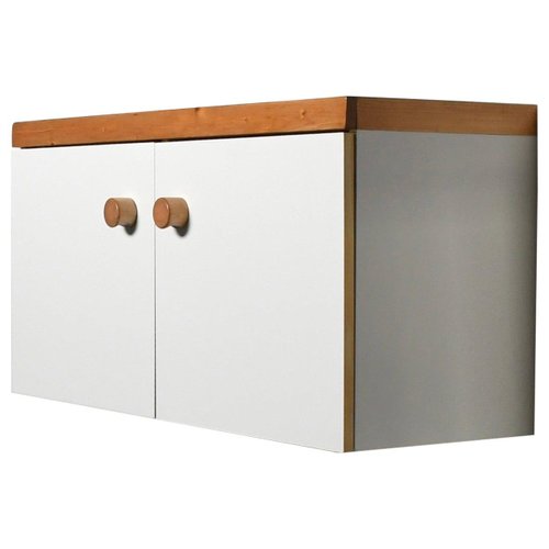 French Les Arcs Wall Mounted Cabinet by Charlotte Perriand, 1970s
