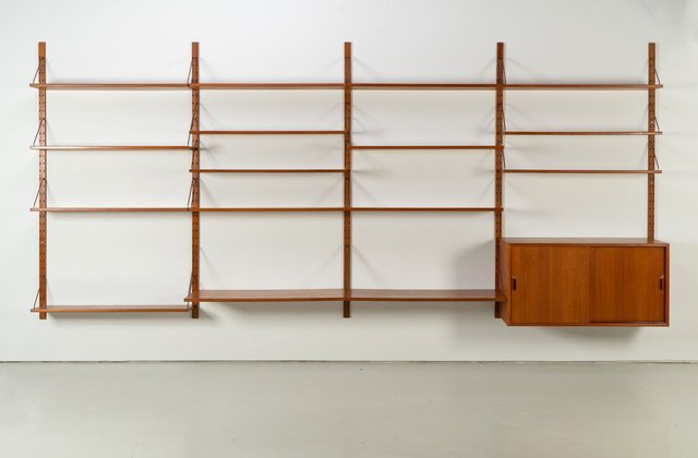 DANESE ブックシェルフ　SARMIENTO MENSOLA danish-shelf-in-teak-by-sven-